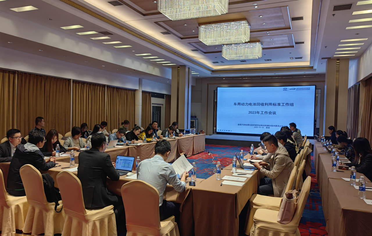 20231026車用動(dòng)力電池回收利用標(biāo)準(zhǔn)工作組2023年工作會(huì)議在西安召開(kāi).png